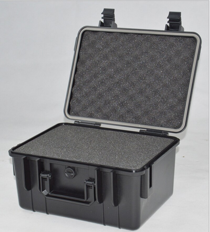 ABS Tool case toolbox Impact resistant sealed waterproof equipment camera case with pre-cut foam free 280X230X155MM