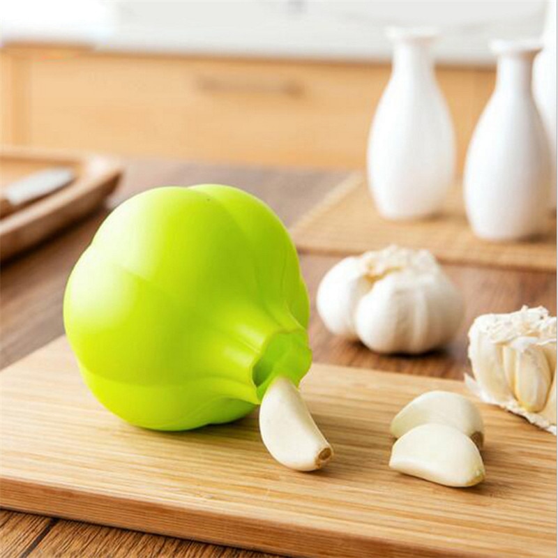 1pcs Silicone Garlic Peeler Keuken Knoflook Gadget Persen Ultra Knoflook Strippen Tool Keuken Accessoires De Cocina-S