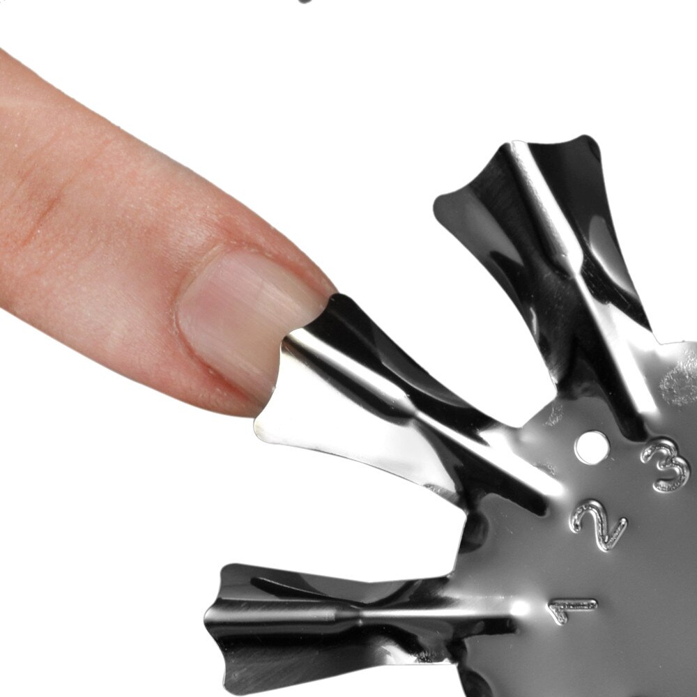 1Pc Nail DIY Easy French Line Edge Cutter Stencil Trimmer Tips Mould Plate Multi-size Manicure Nail Art Styling Tool
