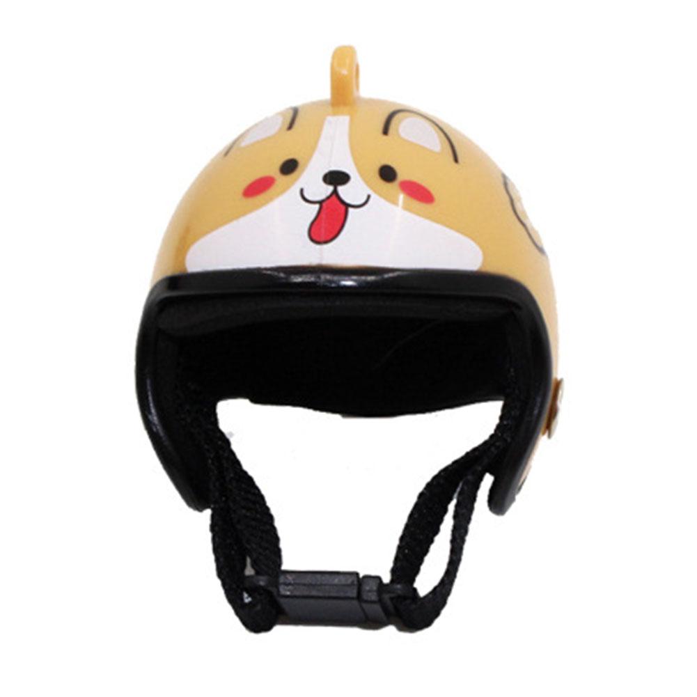 Casco para mascotas divertido casco de pollo protección de cabeza compacto gallina dura sombrero