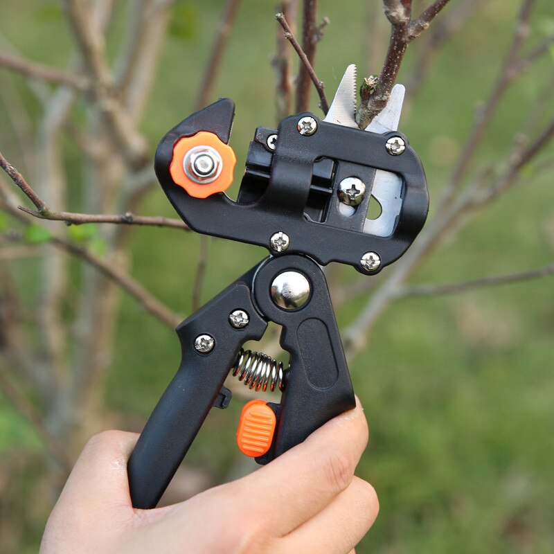 Garden Grafting Tool Pruner Kit with Grafting Tapes Plant Branch Twig