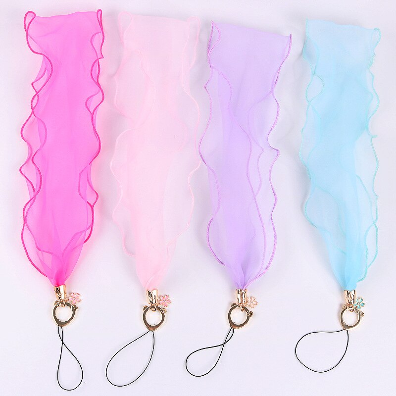 Shellnail Mobile phone rope lace female neck hanging rope mesh lanyard universal mobile phone pendant hanging wrist straps