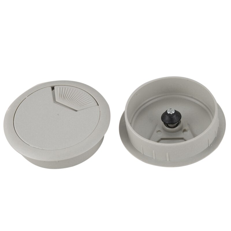 Passacavi per cavo da scrivania in plastica per Computer domestico da 8mm 53mm