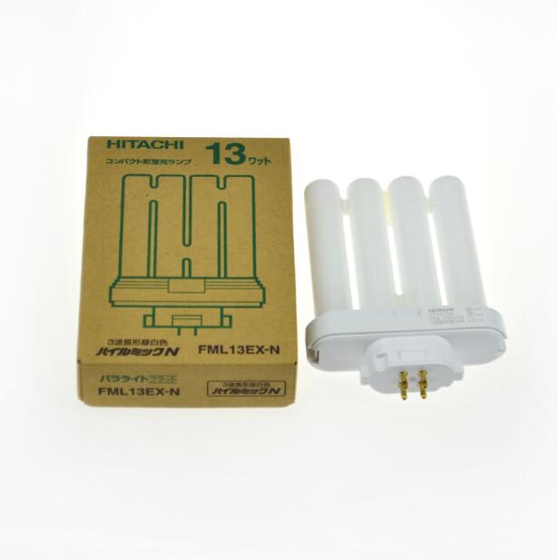 Hitachi fml 13ex-n 13w pienloistelamppu, fml 13 exn cfl 5000k päivänvalo valkoinen värilamppu ,4 nastaa rinnakkaisputki, fml 13ex- n