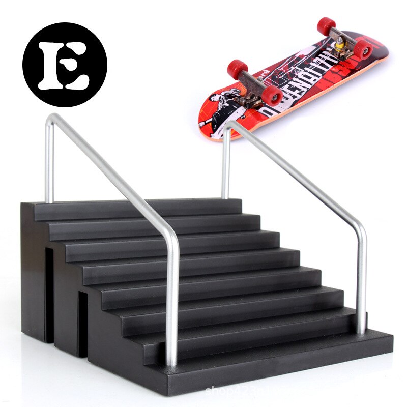 Finger deskorolki Skate części rampy zestaw zabawka pełne rowerowe palce Sport treningowy podstrunnica zabawki Skate Park Ramp zabawka dla dzieci: 112-E