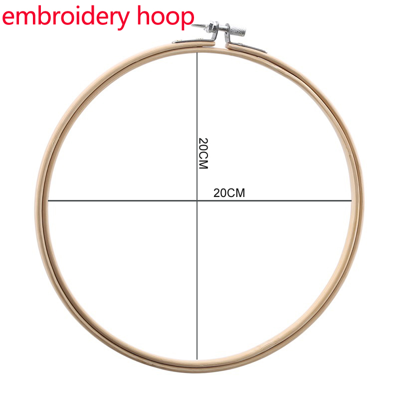 Full Range of Embroidery Starter Kit with Pattern DIY Beginner Starter Stitch Kit Including Stamped Cloth with Pattern, Embroide: only 20x20cm hoop