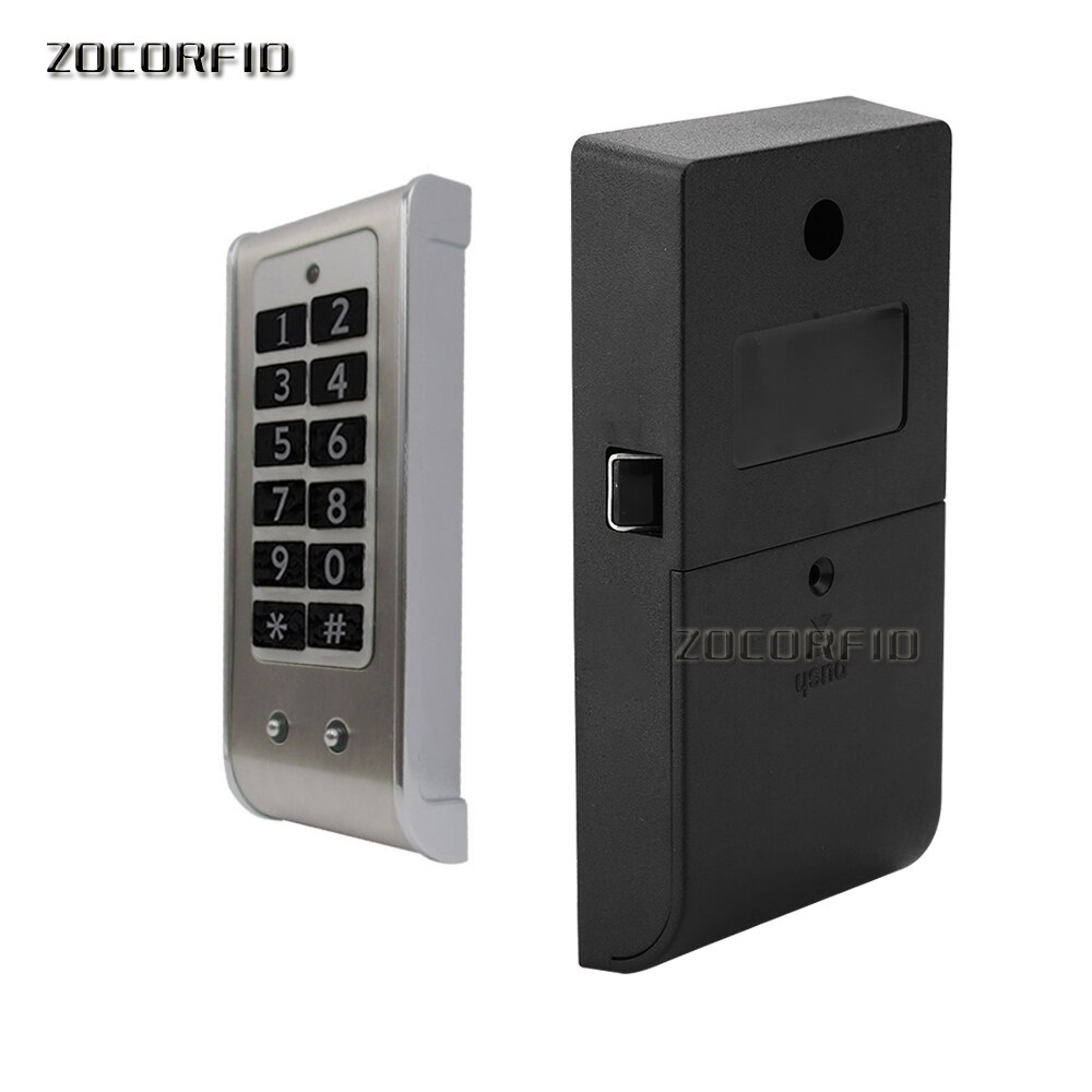 Stainless Steel Electronic Password Lock Temporary Password Drawer Combination Lock