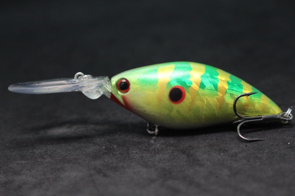 Wlure crankbait vislokmiddel 11cm 18.5g met reflectiefolie wobbler deep diver 4-5 meter strakke/snelle actie  c739