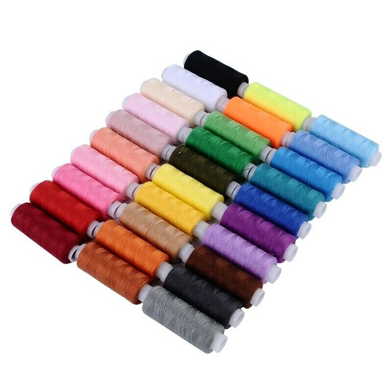30 Colors / Set Sewing Thread Polyester Polyester Thread DIY Guetermann Sewing Thread Set Durable Manual Sewing Machine Threads: 30 PCS Set