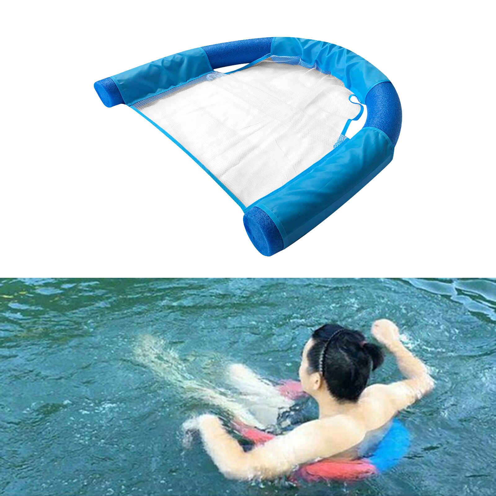 Inflatable Water Mattress Swimming Pool Floating Seats PVC Summer Beach Water Bed Water Hammock Water Sport Toys Accessories