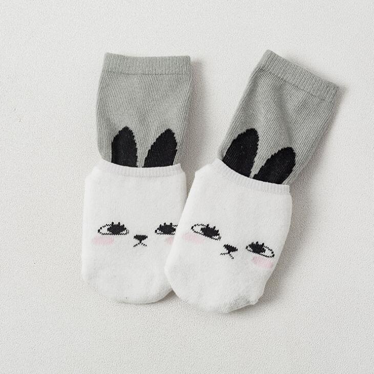 2 Paren/set Winter Herfst Thicken Katoenen Baby Thuis Sokken Cartoon Jongens Meisjes Anti Slip Sokken Kinderen Floor Kids Sokken 0-4Y: 4 / 24M