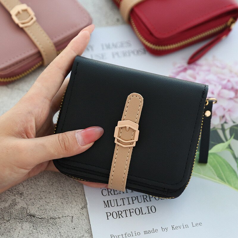 Women's Wallet Short Women Coin Purse Wallets For Woman Card Holder Small Ladies Wallet Female Hasp Mini Clutch For Girl