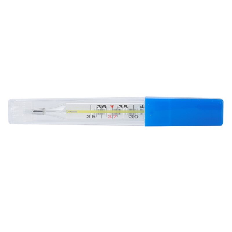 12 Pcs Glass Clinical Thermometer Easy Read Large Screen Thermometer Body Temperature clinic Measuring Temperature Instrument