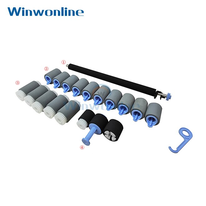 Kit d'entretien pour HP F2G76-67901, 1 pièce, pour HP M604, M605, M606, RM1-8491-000, RM1-0037-000, RM1-0036-020, CB506-67909: Maintenance Kit 1set