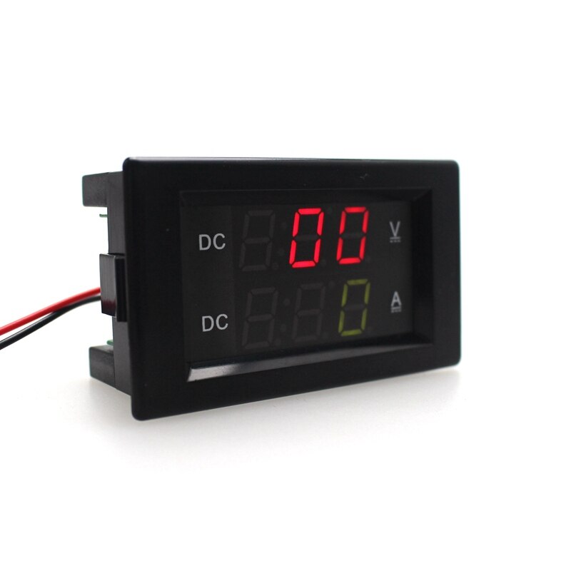 DC 0-600 V/1000A Ampere meter led panel digitale Voltmeter Ampèremeter voeding DC 3.5-30 V