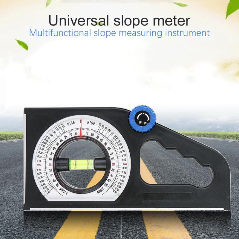 Multi-functional Wood Tile Brickwork Horizontal Angle Gauge Pointer Inclinometer w/Magnetic Base 25*12*2cm for Civil Engineering
