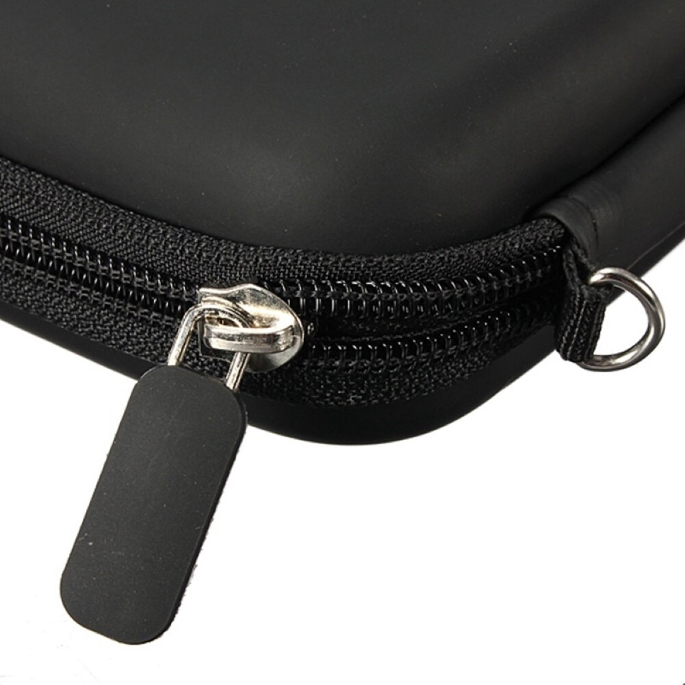 2Pcs Portable 2.5Inch Hard Disk Storage Bag Zipper Pouch USB Cable Organizer