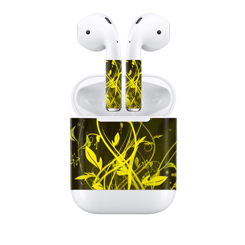 Komende Stickers voor AirPods Skin Siliconen Case voor AirPods Skin Decal Beschermende Cover Wraps: 0157