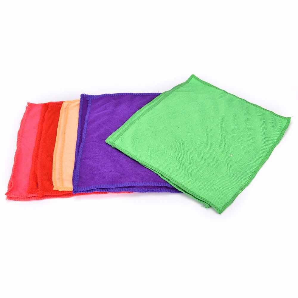 25x25cm 10pcs Solid Microfiber Bath Towel Face Hair Body Bath Quick Dry Adults Washclothes Shower Towels Face Towel