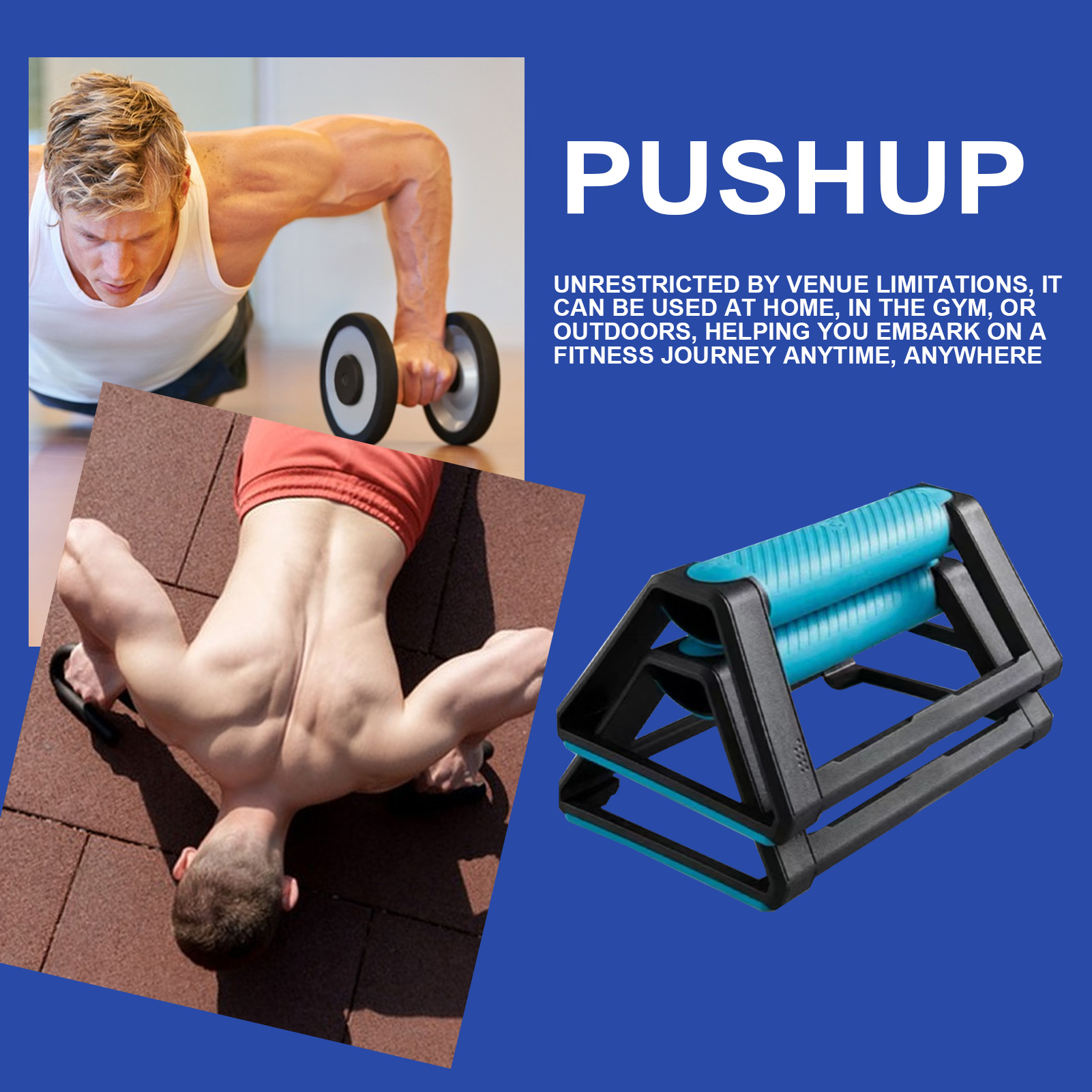 drücken-hoch-Ständer für Heim-Fitnessstudio-Übungen, ergonomisches , rutschfeste Fitnessstruktur, Arm-/Brust-Muskeltrainingsgeräte