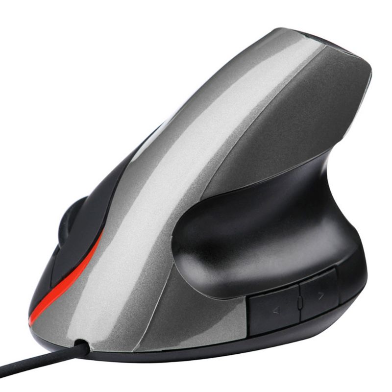 Pionowa optyczna mysz USB ergonomiczna konstrukcja uzdrawianie nadgarstka na komputer PC Laptop