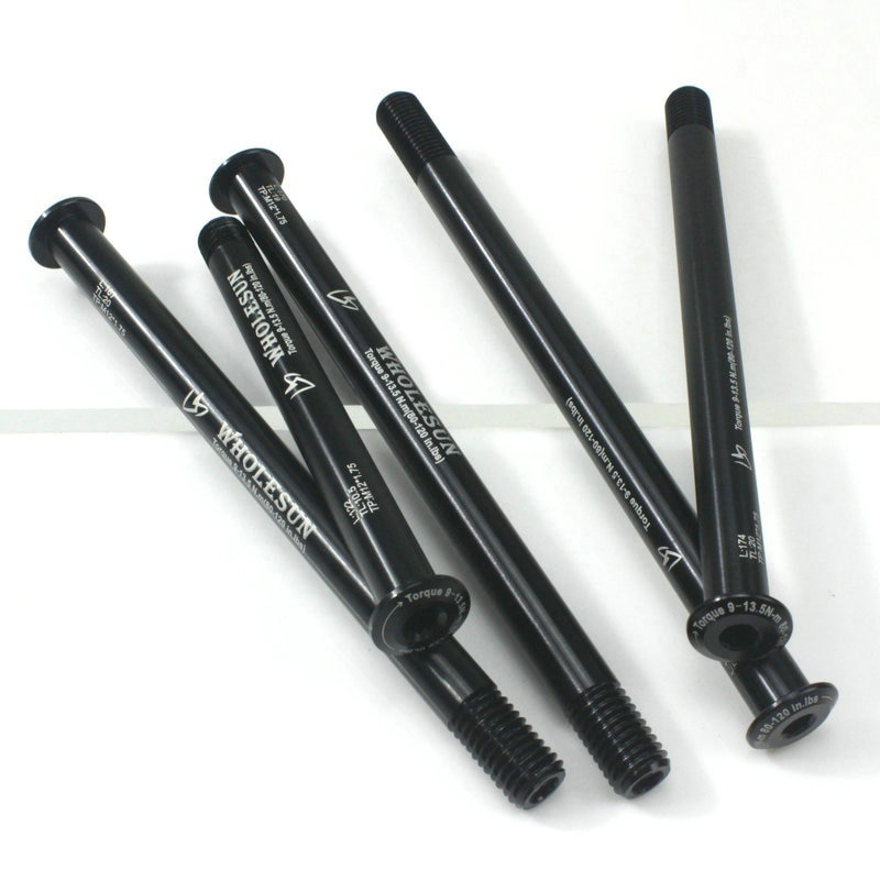 Bicycle Thru Axle Bike Quick Release Road Bike Hubs Tube Shaft Skewers Front Rear Axle 122/167/170/174/185mm M12 P1.75 P1.5 Axle