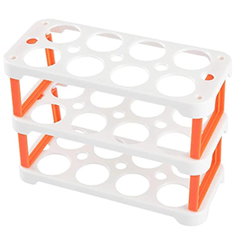 24 Ei Container Voor Koelkast Deur Ei Houder Voor Koelkast Plastic Ei Houder Voor Koelkast Organizer: white