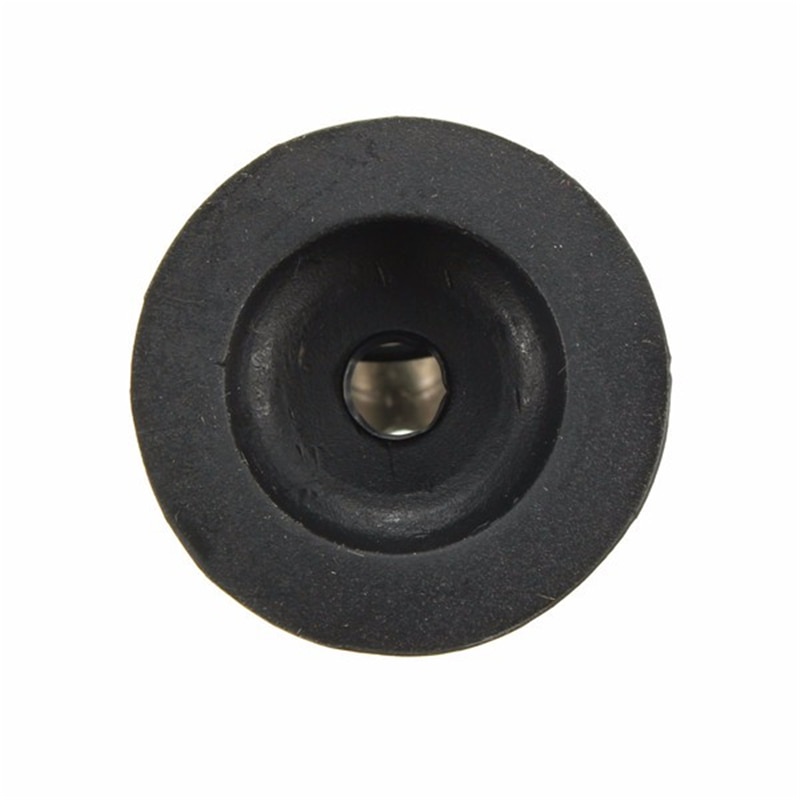 1Pcs Black White Rubber Door Stop Stopper Cylinder for Jam for Wedge Floor Holder 28mm