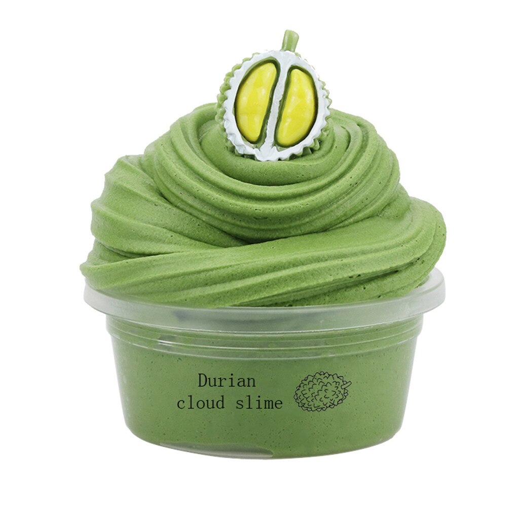 Funny DIY Slime Supplies Fruit Kit Cloud Slime Aromatherapy Pressure Children Slime To Antistress Kids Toys for Children