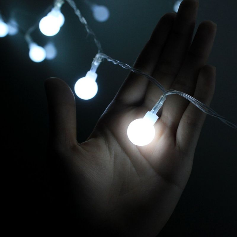 10m fairy girlander led boll string lampor chrismtas glödlampa fairy string dekorativa lampor för bröllopsfest dekoration