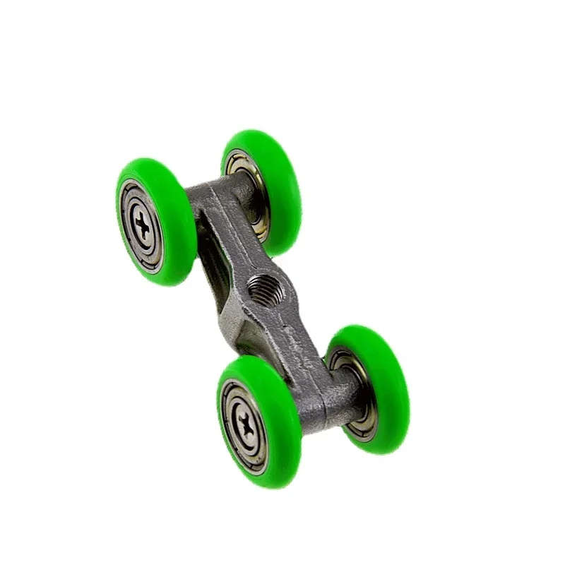 Brusebad hængende trisse glas skydedør badeværelsesdør 304 rustfrit stål rulle gammeldags skillevæg dørtilbehør