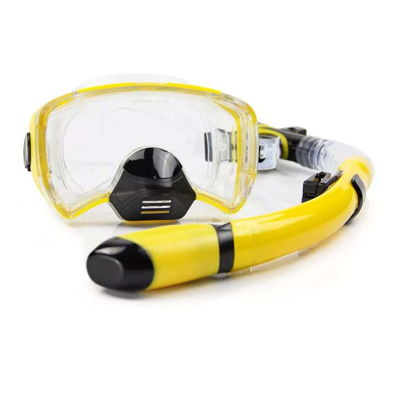 Diving Mask Diving Fins Snorkeling Tube Set Men Women Shoes Swim Glasses Adult Long Flippers Sports Equipment