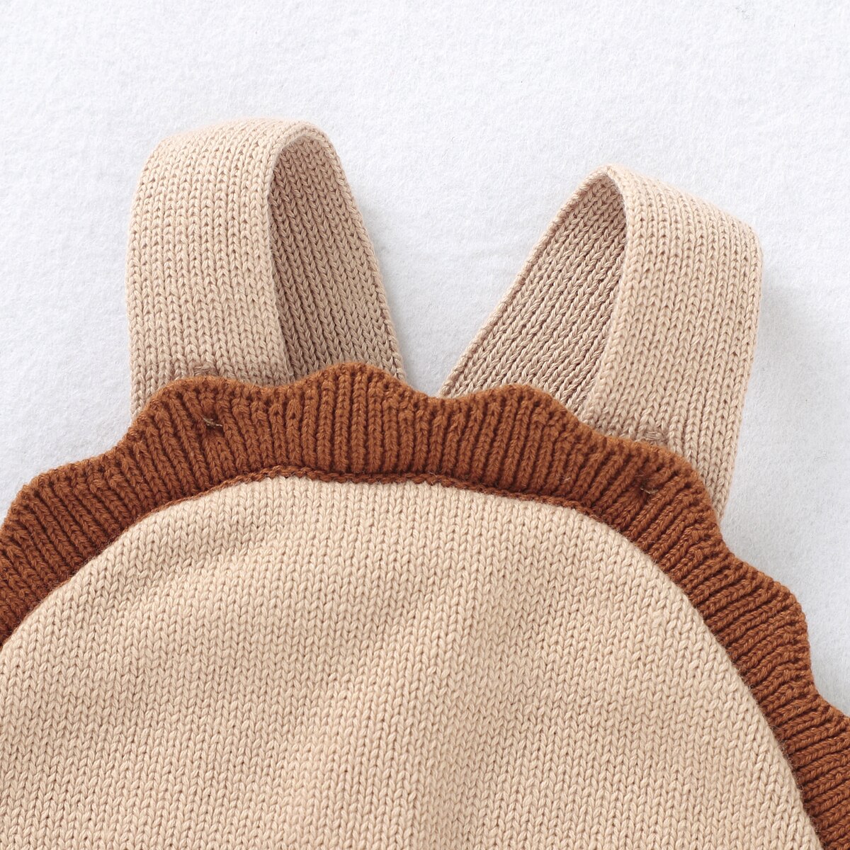 Automne hiver mignon bébé pull barboteuse vêtements sans manches tricoté combinaison pour bébé garçons filles doux coton bouton enfant en bas âge tenue