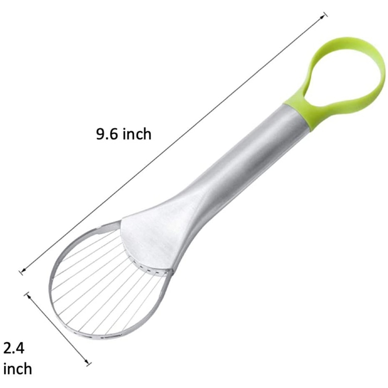 Avocado Slicer, 2 in 1 Avocado Cutter and Peel Remover,Perfect Stainless Steel Avocado Pitter Tool,Upgrated Fruit Cutter