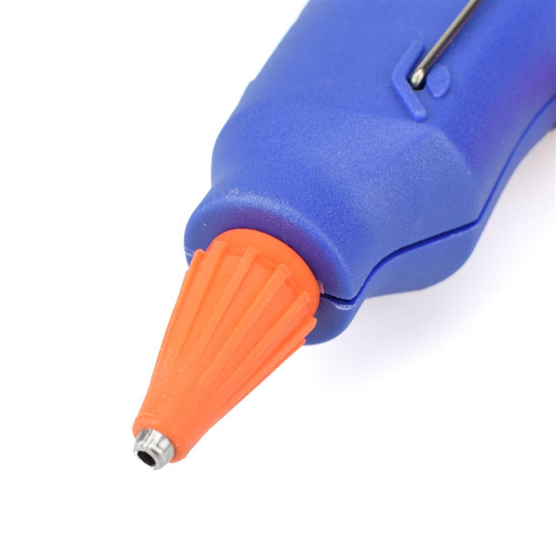 20W EU Plug Melt Glue Gun With 7mm Glue Sticks Industrial Mini Guns Thermo Electric Heat Temperature Repair Tool DIY