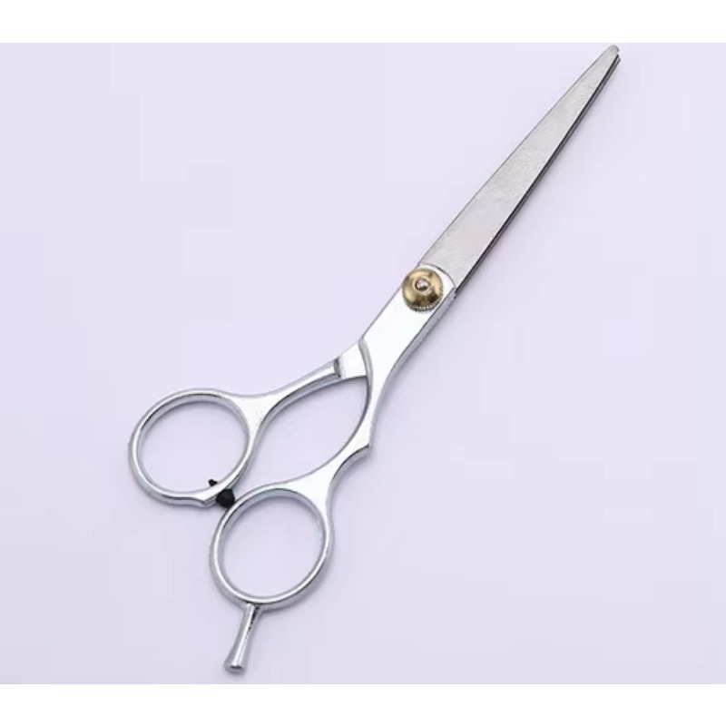 Roestvrijstalen schaar voor haar Dunner wordend knippen Clipper Kappersproducten Kapsel Trim Knippen Kapper Haarschaar nieuw: green