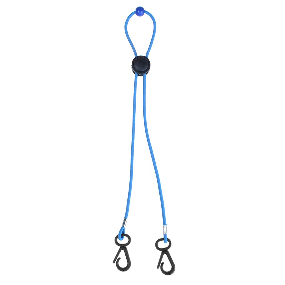 5 Stuks Verstelbare Lengte Maskers Lanyard Maskers Chain Holder Anti-Verloren Bandjes Oor Overdrukventiel Extender: Blue