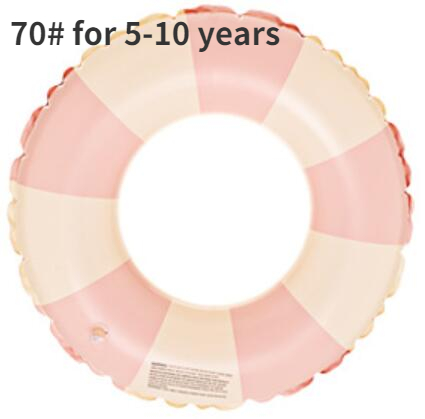 2-15 Jaar Kinderen Opblaasbare Zwemmen Ring Zwembad Floaties Opblaasbaar Zwembad Water Opblaasbaar Zwembad Floaties Voor Kind: pink-70