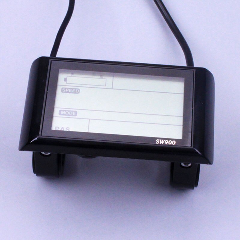 36/48V SW900 LCD Anzeige Tafel Meter Regler Für Elektrische Fahrrad E-Fahrrad Geschwindigkeit Kontrolle Anzeige