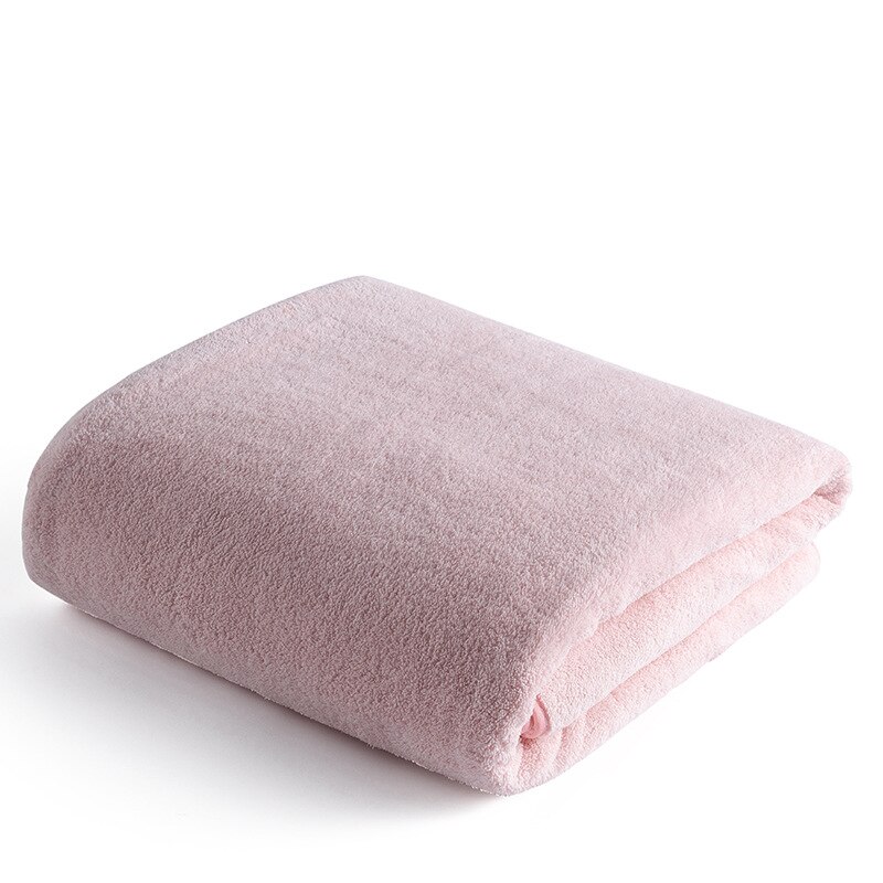 Women Wearable Bathrobe Bath Towel Home Microfiber Absorbent Quick Dry Bath Skirt Beach Spa Bath Towel Bathroom Textile Bathrobe: Pink / 2pcs