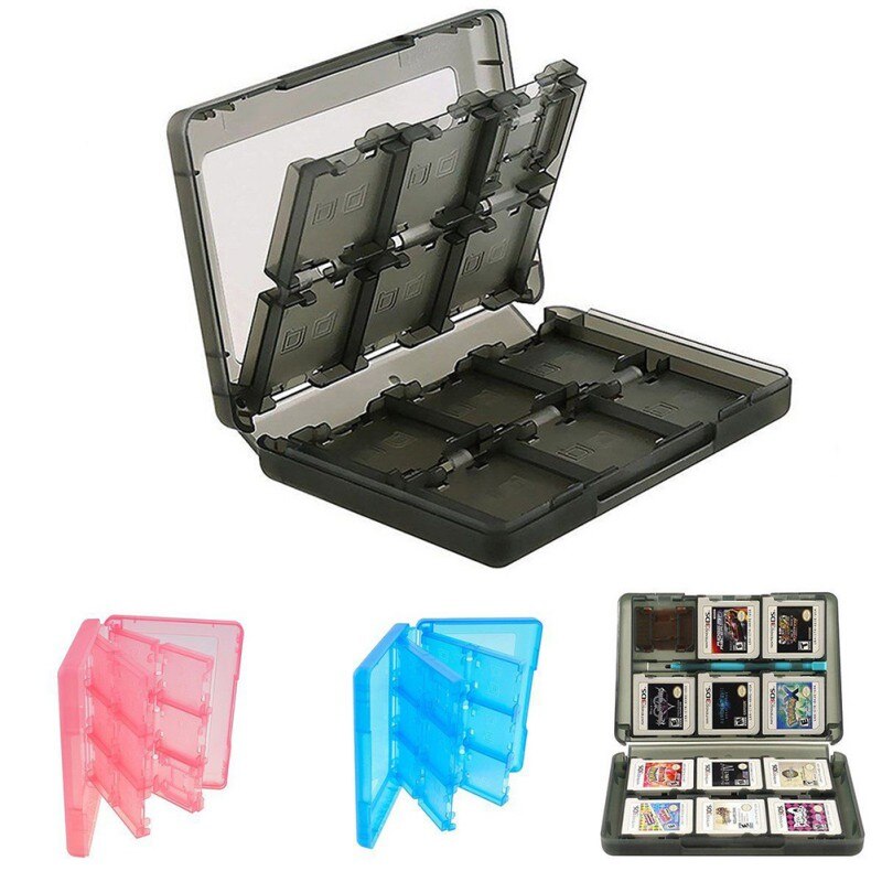 ForNDS Game Card Box 3DS 28 Card Case 24 In 1 Game Card Box 3DS Cassette Boxes For Nintendo Games