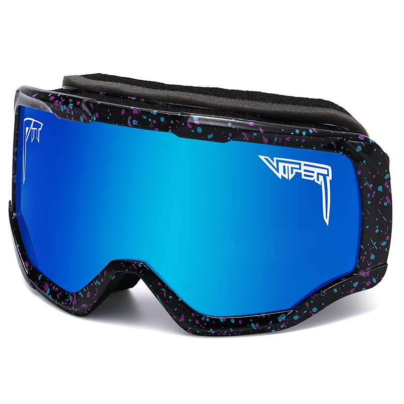 PIT VIPER Brand Double Layers Anti-Fog Ski Goggles Snowmobile Mask Glasses Men Women Snow Snowboard: Y2