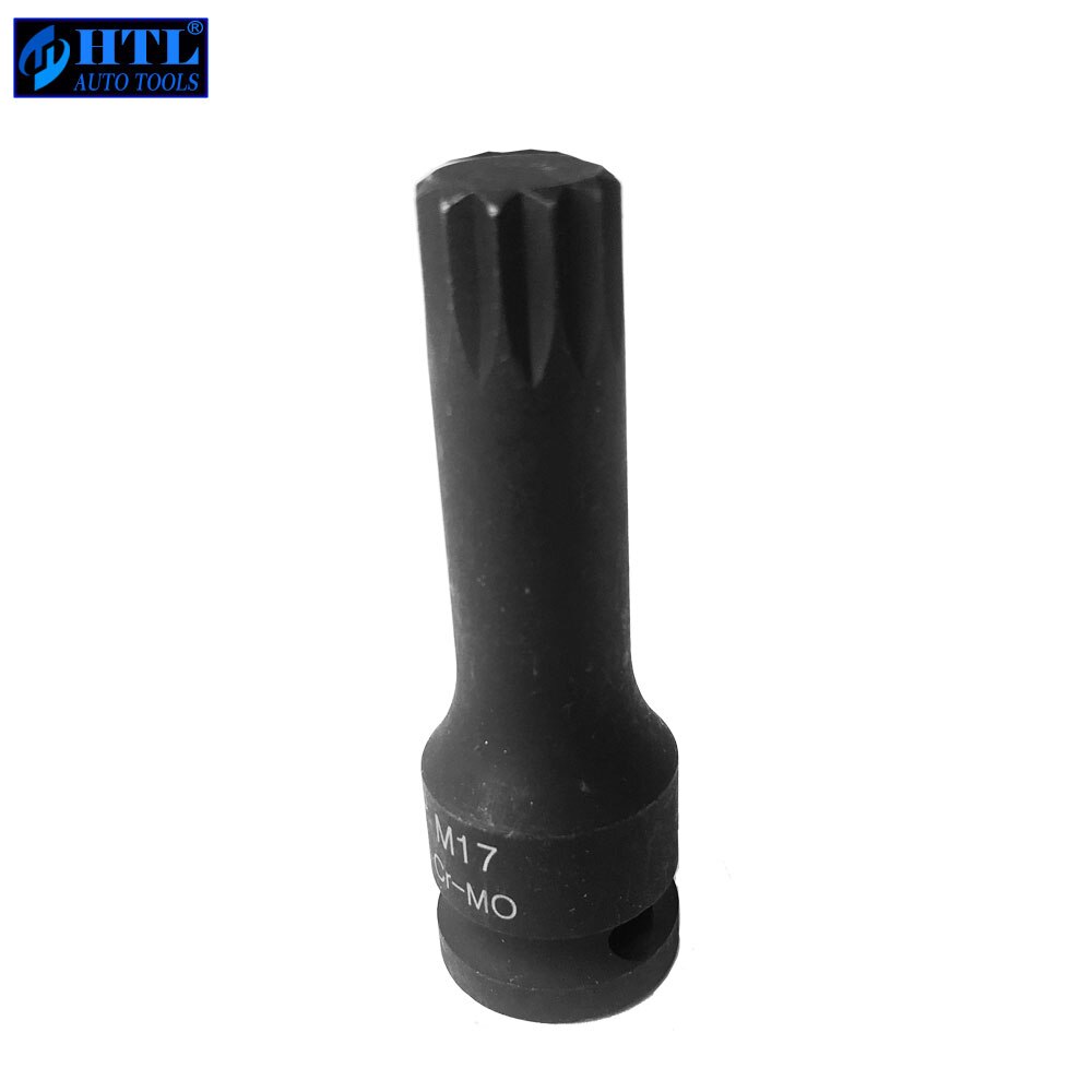 (1PC) 1/2" DR.Impact Spline Bit Socket Set M13 M14 M15 M16 M18 78mm length