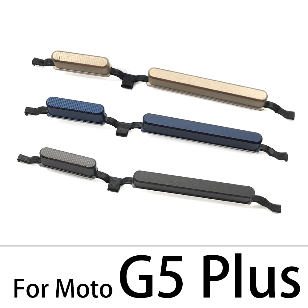20pcs/lot, Side Power Key + Volume Button For Motorola Moto G6 Play G4 G5 G5S G6 Plus Side Key