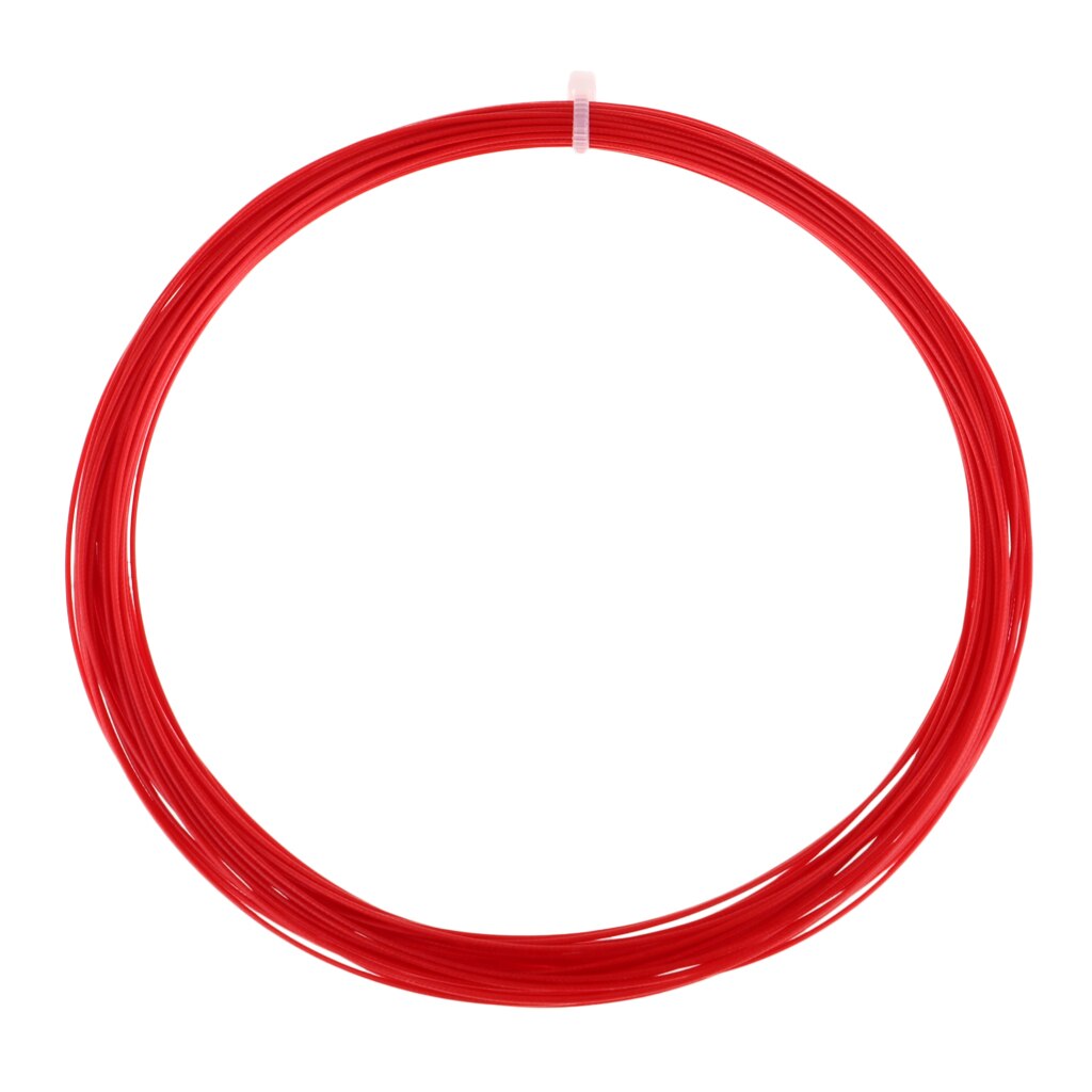 Premium Tennis Racket Badminton Racket String Reel Draad 10 Meter Diy Gereedschap-6 Kleur Beschikbaar Badminton Racket String: Red