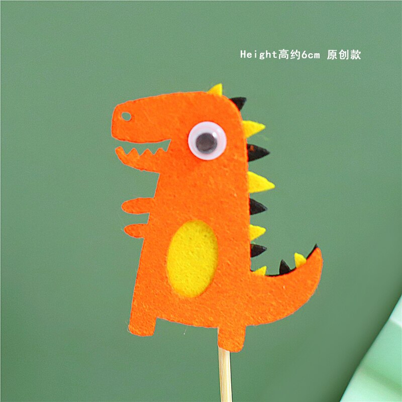 Décoration de gâteau en forme d&#39;animaux, 1 pièce, Safari, Jungle, animaux de la forêt sauvage, décoration de Cupcake, de fête d&#39;anniversaire: 22
