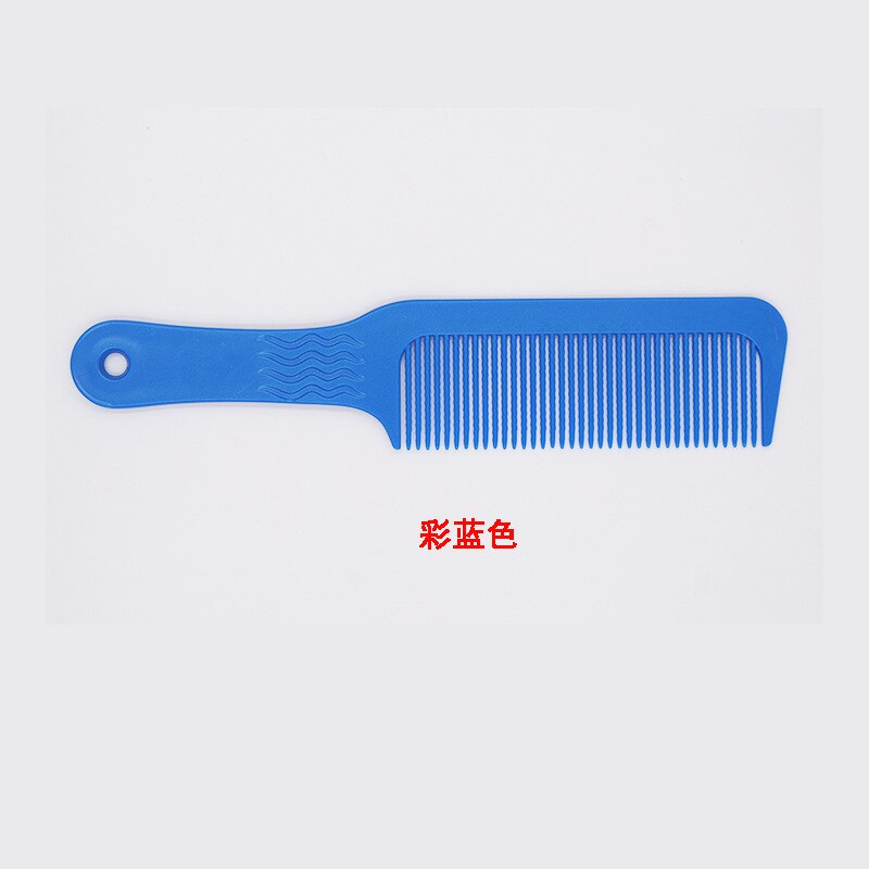 Peine Antiestático de carbono para peluquería 3D, Mango antideslizante, para peluquero:  Light Blue