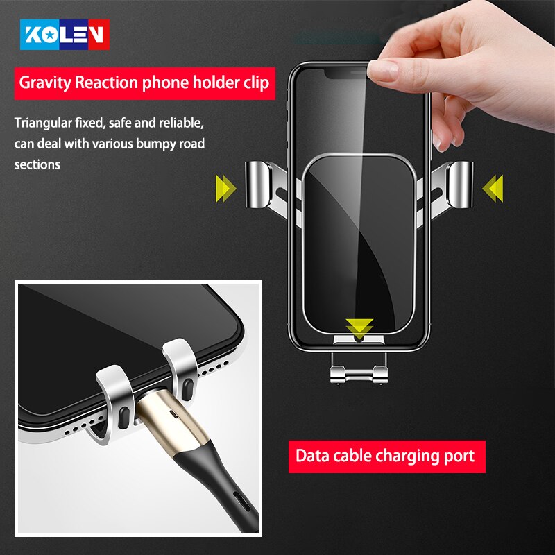 Car Mobile Phone Holder For Mercedes Benz B Class W264 W242 B180 B200 B250 GPS Air Vent Gravity Mount Bracket Stand