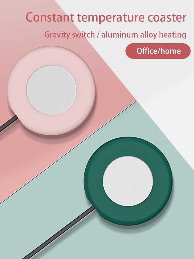 Usb-verwarming onderzetter verwarming warmte-isolatie elektrische multifunctionele koffiekop mok warme mat thuiskantoorbenodigdheden