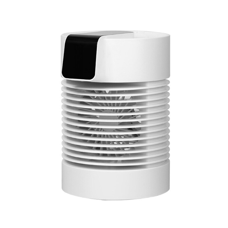 Water-cooled Air Cooler Fan 4000mAh Battery Operated Rechargeable Portable Air Conditioner Fan Humidifier for Room: A